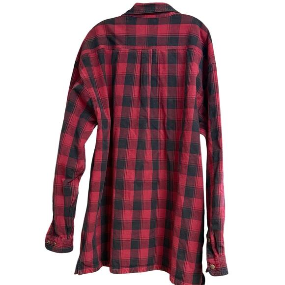 Carhartt Mens XL Tall Shirt Jacket    100% heavyweight cotton, snap closure. - Picture 2 of 8